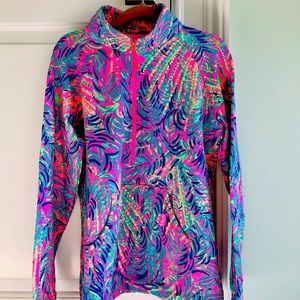 Lilly Pulitzer Three Quarter Zip Pullover